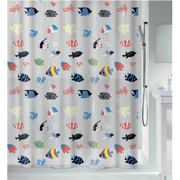 spirella Завеса за душ 180x200 cm Fish - Spirella (10.21960)