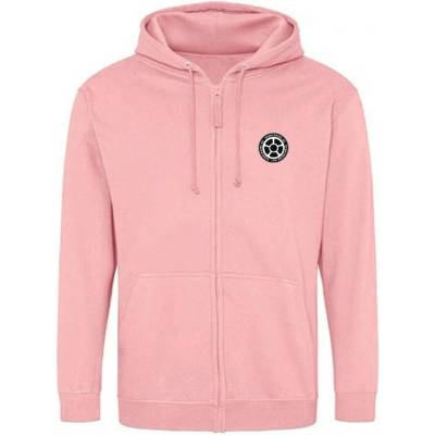 Scootering mikina na zip zoodie baby pink