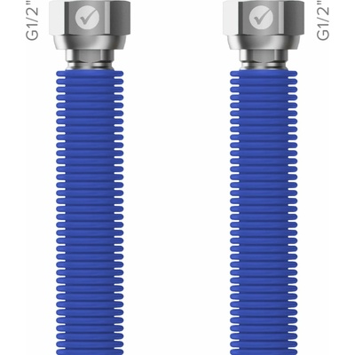 MERABELL Aqua Flexi Hadica G1/2"-G1/2" 30-60cm - 1ks modrá M0051