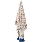 Bloomingville Mini Бебешко одеяло от рециклиран памук 130x160 cm Cherry - Bloomingville Mini (82062630)