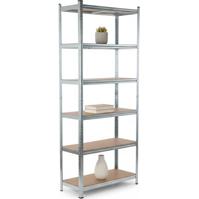 Mamutex Zinkovaný kovový regál Standard 2200x900x600 mm – 6 polic