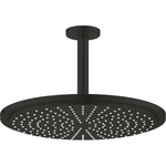 GROHE Rainshower Cosmopolitan - Главен душ, диаметър 31 см, черен мат 260672430 (260672430)