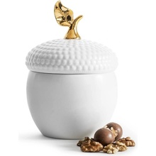 Sagaform Dóza Winter Acorn 5017721 materiál porcelán objem 0,7 l 14x14x19cm