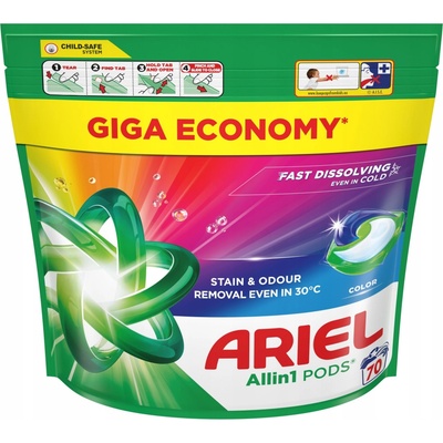 Ariel Mountain Spring All in1 kapsule na pranie 70 PD