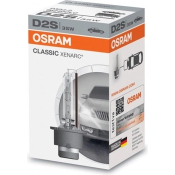 OSRAM XENONOVÁ VÝBOJKA D2S 35W XENARC CLASSIC