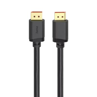 Кабел DisplayPort, DP 2.1, Ultra-HD 16K, 80 Gbit/s, 2 m (HAMA-202032)