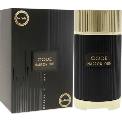La Fede Code Marron Oud parfumovaná voda unisex 100 ml