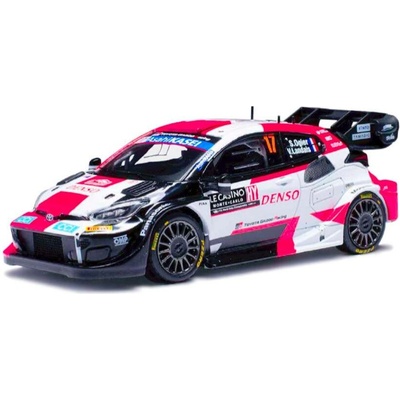 IXO Toyota GR Yaris Rally1 Rally Monte Carlo 2023 17 Ogier Landais 1:43