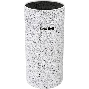 Image 1 of Kinghoff Универсална поставка за ножове kinghoff kh 1092, Подходяща за всички размери остриета, Бял мрамор (1645420003)