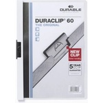 DURABLE Duraclip A4 60 листа бяла папка с клипс 220902 (220902)
