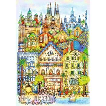 Trefl - Puzzle Midnight in Barcelona - 1 000 piese
