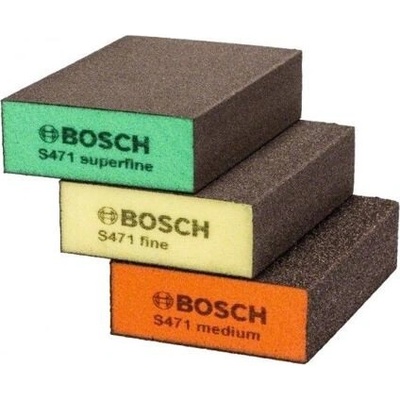 BOSCH Best for Flat and Edge Brusná houba, 68 x 97 x 27 mm, super jemná 2608608228