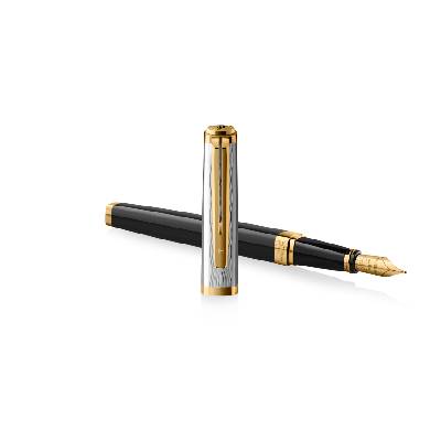 Писалка Waterman Exception SE Deluxe Black GT, F (32652-А-F)