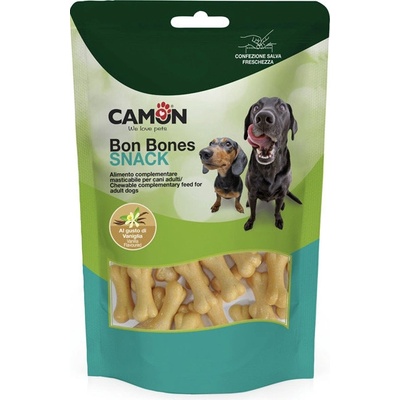 Camon Dog Snack Bon Bones kostičky z bielej čokolády 120 g