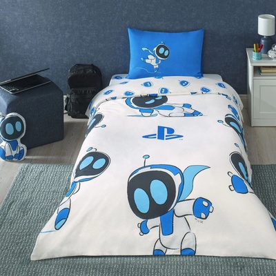 TAC Детски спален комплект ранфорс playstation astro bot
