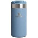 STANLEY 1913 Aerolight Transit Thermo Mug 0.35L - Keeps Hot for 4 Hours - Dishwasher Safe - Coffee Mug To Go Leak-Proof - Compatible with Common Car Drink Holders - Indigo - 100000111694