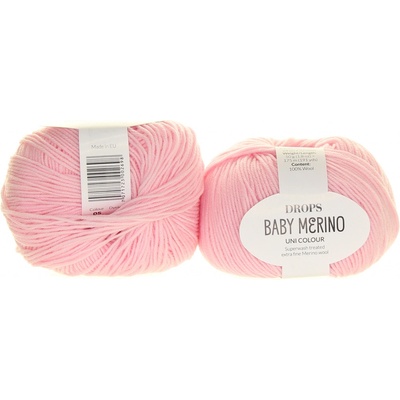 Drops Baby Merino 05 světle růžová