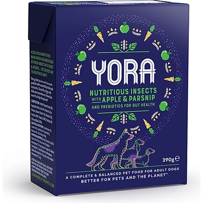 Yora Adult Insects s jablkem a pastiňákem 390 g