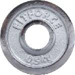 Fitforce ДИСК ЗА ЩАНГА 0, 5 КГ chrom 30 ММ 0, 5 КГ