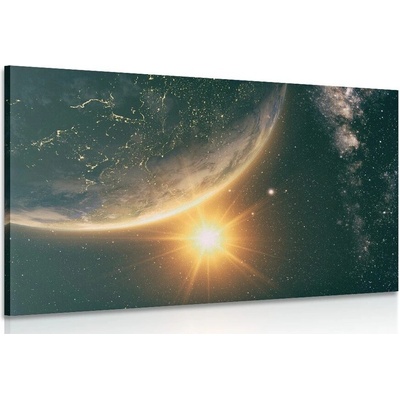 Obraz pohled z vesmíru - 40x30