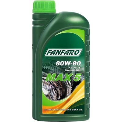 Трансмисионно Масло fanfaro max 5 80w-90 gl-5 1л (4036021535210)