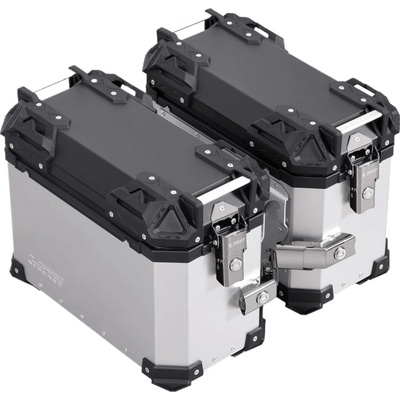 LS2 Side ALUCASES Silver 30+30L