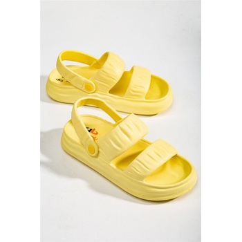Moda Trend Дамски сандали - Жълти #367234 (367234_Жълт)