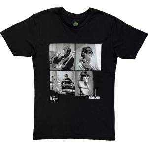 The Beatles Revolver Studio Shots Black M Риза (BEATTEE493MB02)