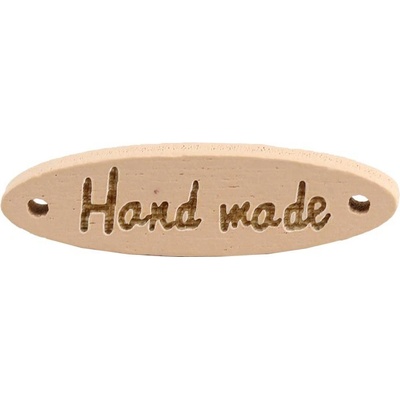 Pro Háčkování Hand made elipsa přírodní béžová – Zboží Mobilmania