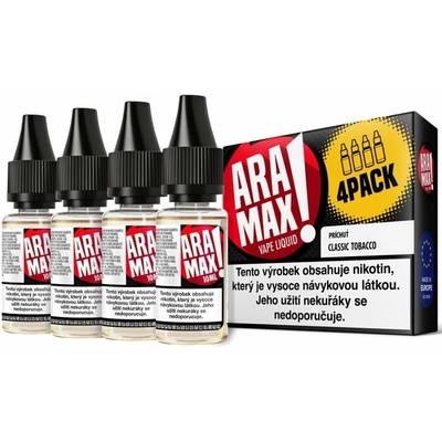 Aramax 4Pack Classic Tobacco 4 x 10 ml 18 mg