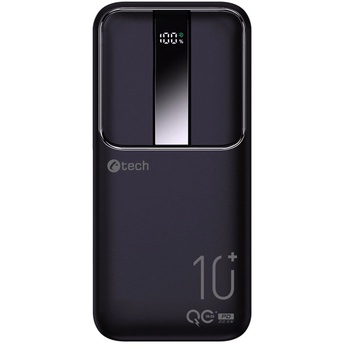 C-TECH PBPD-10 Power Bank 10000mAh, Li-Pol, 22.5W (PBPD-10)