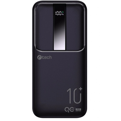 C-TECH PBPD-10 Power Bank 10000mAh, Li-Pol, 22.5W (PBPD-10)