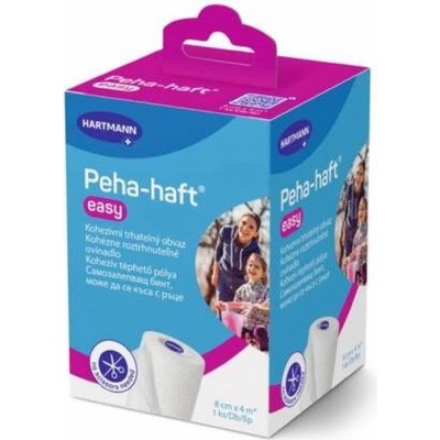 Peha-haft Easy kohezívne roztrhnuteľné ovínadlo 8 cm x 4 m 1 ks