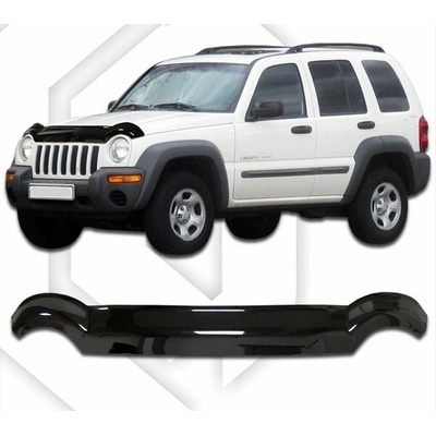 Scoutt Plastový kryt kapoty - Jeep CHEROKEE 2002-2007