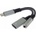PremiumCord Reducer USB-C/3.5mm jack with DAC+USB-C chip for charging 13cm
