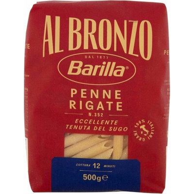 Barilla al Bronzo Penne Rigate No.352 0,5 kg