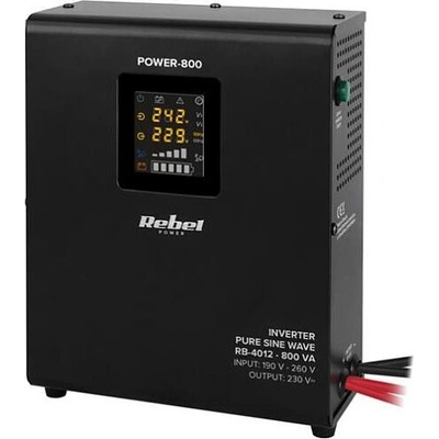 Rebel POWER-800 12/230V 800VA 500W 08840361 – Zboží Mobilmania