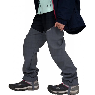 Unuo Batolecí softshellové oteplovačky se sherpou Light Šedá Žíhaná Černá Žíhaná