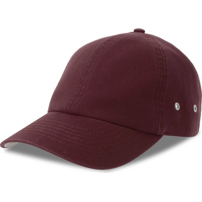 Atlantis Headwear Action S 6 panelová baseballová COT33026437099 burgundy Burgundová
