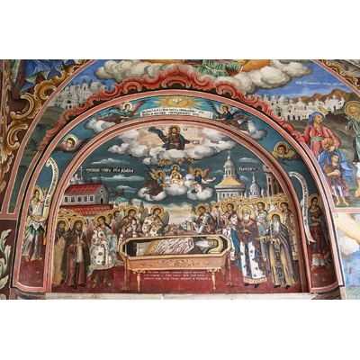 DIMEX ART Флизелинов фототапет религиозни стенописи 375 x 250 см