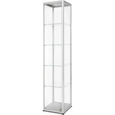 A-Z Reklama CZ prosklená osvětlená produktová vitrína VR2-24-400LED 400 x 2000 x 400 mm