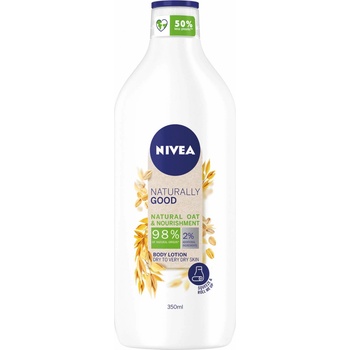 Nivea Naturally Good telové mlieko s ovsom 350 ml