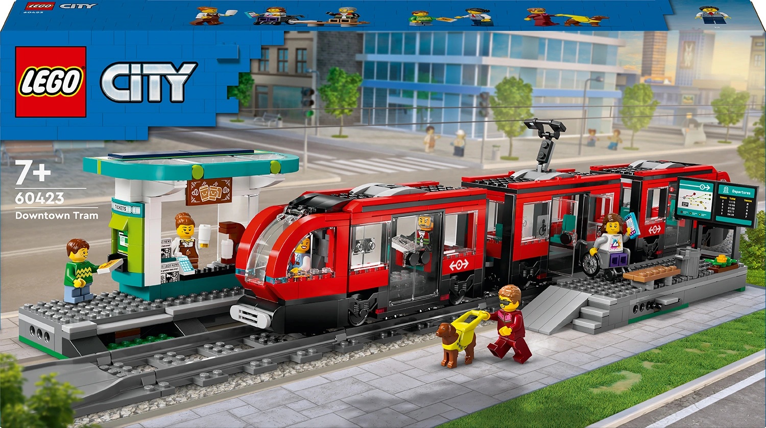 LEGO® City - Downtown Streetcar and Station (60423)