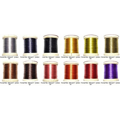 Tommi-Fly Sada vázacích nití Twisted Bright Yarn 12 barev