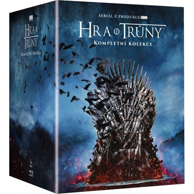 Hra o trůny 1. až 8. sezóna 36x BD