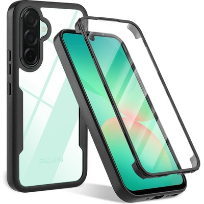Techsuit Калъф за Samsung Galaxy A26 5G + Протектор - ColorVerse 360 Series - Черен