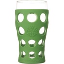 Lifefactory sklenice na nápoje 600ml grass green 2ks