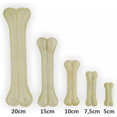 RKC kost buvolí bílá 20 cm 1 ks balení 10 ks