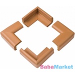 BabyOno Обезопасители за шкаф Кафяви, 4 броя 949