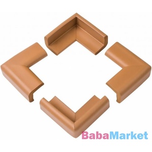 BabyOno Обезопасители за шкаф Кафяви, 4 броя 949